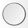 Piper 47.2" Round Wall Mirror – Modern Minimalist Design