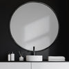 Piper 47.2" Round Wall Mirror – Modern Minimalist Design