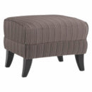 Decor-Rest Furniture Fabric Ottoman 2470-OTTO IMAGE 1