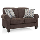 Decor-Rest Furniture Stationary Fabric Loveseat 2025-L IMAGE 1