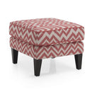 Decor-Rest Furniture Fabric Ottoman 2379 Ottoman IMAGE 1
