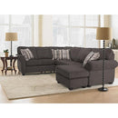 Decor-Rest Furniture Fabric Sectional 2577/2575/2582/2581 IMAGE 2