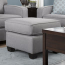 Decor-Rest Furniture Fabric Ottoman 2298 Ottoman IMAGE 1