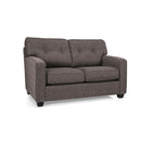 Decor-Rest Furniture 2298 Stationary Fabric Loveseat 2298 (Pepper) IMAGE 1
