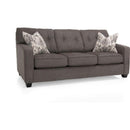 Decor-Rest Furniture Stationary Fabric Sofa 2298 (Pepper) IMAGE 2