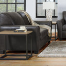 Decor-Rest Furniture Stationary Leather Loveseat 3404-L Loveseat IMAGE 1