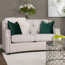 Decor-Rest Furniture Stationary Fabric Loveseat 2789 Loveseat IMAGE 1