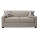 Decor-Rest Furniture Fabric Full Sofabed 2401 Full Sofa Bed (Brown) IMAGE 1