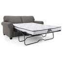 Decor-Rest Furniture Fabric Full Sofabed 2179 Full Sofa Bed (Grey) IMAGE 4