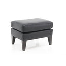 Decor-Rest Furniture Leather Ottoman 7306-O IMAGE 1