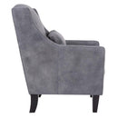 Decor-Rest Furniture Glenda Stationary Leather Chair Glenda 7306-C Chair IMAGE 3