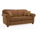 Decor-Rest Furniture Fabric Full Sofabed 2455-DB Double Bed IMAGE 1