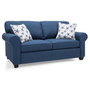 Decor-Rest Furniture Beckett Stationary Fabric Sofa 2179 Condo Sofa IMAGE 1