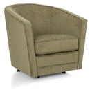 Decor-Rest Furniture Swivel Fabric Chair 2693 Swivel Chair IMAGE 1