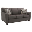 Decor-Rest Furniture Fabric Full Sofabed 2404 Double Sofabed IMAGE 2