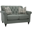 Decor-Rest Furniture Stationary Fabric Loveseat 2478 Loveseat IMAGE 1