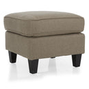 Decor-Rest Furniture Fabric Ottoman 2538 Ottoman IMAGE 1