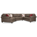 Decor-Rest Furniture Fabric Sectional 2016/2004/2011 IMAGE 1