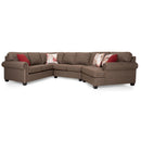 Decor-Rest Furniture Fabric Sectional 2017/2004/2010 IMAGE 1