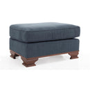 Decor-Rest Furniture Fabric Ottoman 6933 Ottoman IMAGE 1