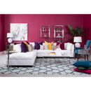  Decor-Rest Furniture Fabric 3 pc Sectional 2875-00/2875-16/2875-16 IMAGE 2