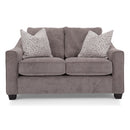 Decor-Rest Furniture Stationary Fabric Loveseat 2981L Loveseat IMAGE 1