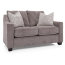 Decor-Rest Furniture Stationary Fabric Loveseat 2981L Loveseat IMAGE 2