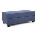 Decor-Rest Furniture Fabric Storage Ottoman 2285-SO Storage Ottoman IMAGE 3