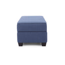 Decor-Rest Furniture Fabric Storage Ottoman 2285-SO Storage Ottoman IMAGE 5