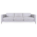 Decor-Rest Furniture Stationary Leather Sofa 3795-01 Sofa IMAGE 1