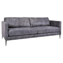 Decor-Rest Furniture Marco Connections Stationary Leather Sofa Marco Connections 3M1-27 Condo Sofa IMAGE 1
