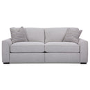 Decor-Rest Furniture Power Reclining Fabric Sofa M2786P-01 Power Sofa IMAGE 1