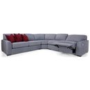 Decor-Rest Furniture Power Reclining Fabric 3 pc Sectional 2786-07/2786-04/M2786P-06 IMAGE 3