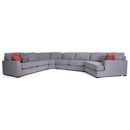 Decor-Rest Furniture Fabric 4 pc Sectional 2786-32/2786-12/2786-04/2786-07 IMAGE 1
