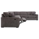 Decor-Rest Furniture Power Reclining Fabric 3 pc Sectional M2786P-07/2786-05/2786-06 IMAGE 5