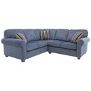 Decor-Rest Furniture Fabric 2 pc Sectional 2587/2578 IMAGE 1