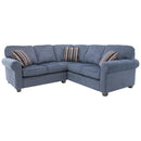 Decor-Rest Furniture Fabric 2 pc Sectional 2588/2579 IMAGE 1