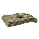 Brunelli Houmous 906GN150 Knitted Throw - Green IMAGE 1