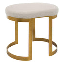 Uttermost 23698 Infinity Gold Accent Stool IMAGE 3