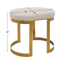Uttermost 23698 Infinity Gold Accent Stool IMAGE 7