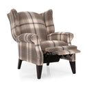 Decor-Rest Furniture Fabric Recliner 2220 Wing Chair IMAGE 3