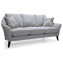 Decor-Rest Furniture Stationary Fabric Sofa 2142-01-DENZEL-BLUE IMAGE 1