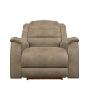 La-Z-Boy Redwood Power Rocking Recliner w/ Head Rest and Lumbar - Mushroom IMAGE 1
