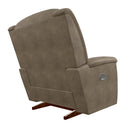 La-Z-Boy Redwood Power Rocking Recliner w/ Head Rest and Lumbar - Mushroom IMAGE 4