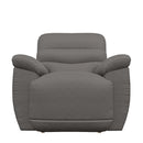 La-Z-Boy Joshua Power Rocking Recliner with Headrest - Grey IMAGE 1