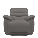 La-Z-Boy Joshua Power Rocking Recliner w/Headrest and Lumbar - Grey IMAGE 1
