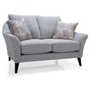 Decor-Rest Furniture Stationary Fabric Loveseat 2142-02-DENZEL-BLUE IMAGE 1