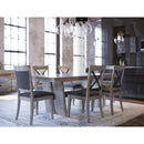 Canadel East Side Dining Table with Trestle Base TRE0408408NAEERNF/BAS02003NA08EER IMAGE 2