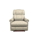La-Z-Boy Pinnacle Power Rocking Recliner w/ Headrest & Lumbar - Stucco IMAGE 2