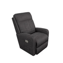 La-Z-Boy Finley Power Rocking Recliner w/ Headrest & Lumbar - Chocolate IMAGE 1
